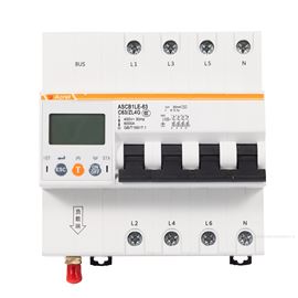 ASCB1LE-63-C63-4P/ZLWFbsports必一体育以太网通讯一体式液晶屏三相智慧空开